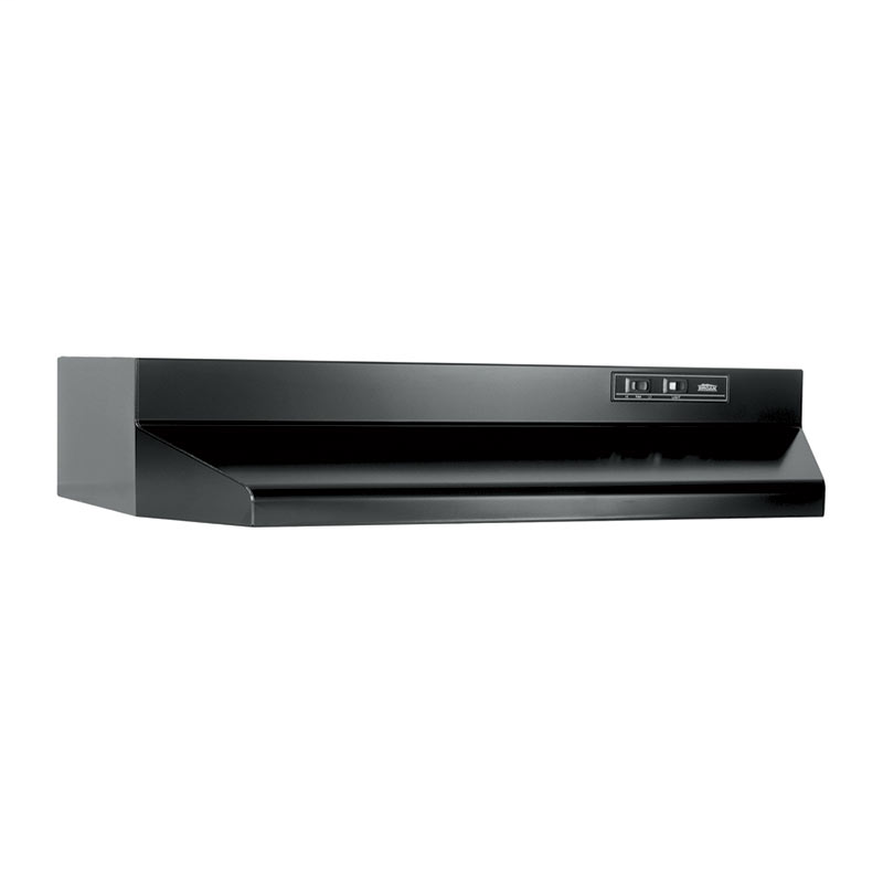 36", Black, Under-Cabinet Hood, 160 CFM
