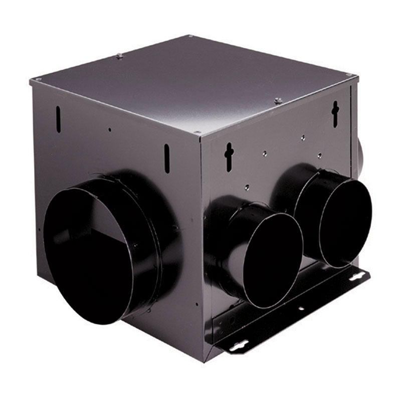 Multi-Port In-Line,Ventilator, 210 CFM
