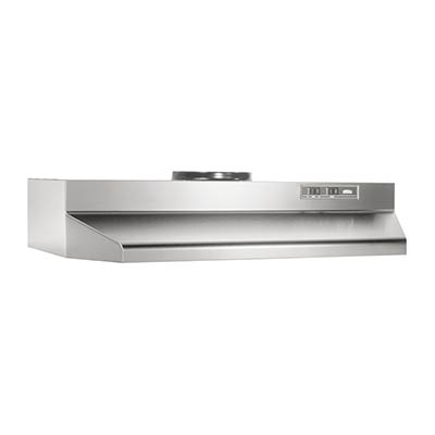 42", Stainless Steel, Under-Cabinet Hood, 190 CFM