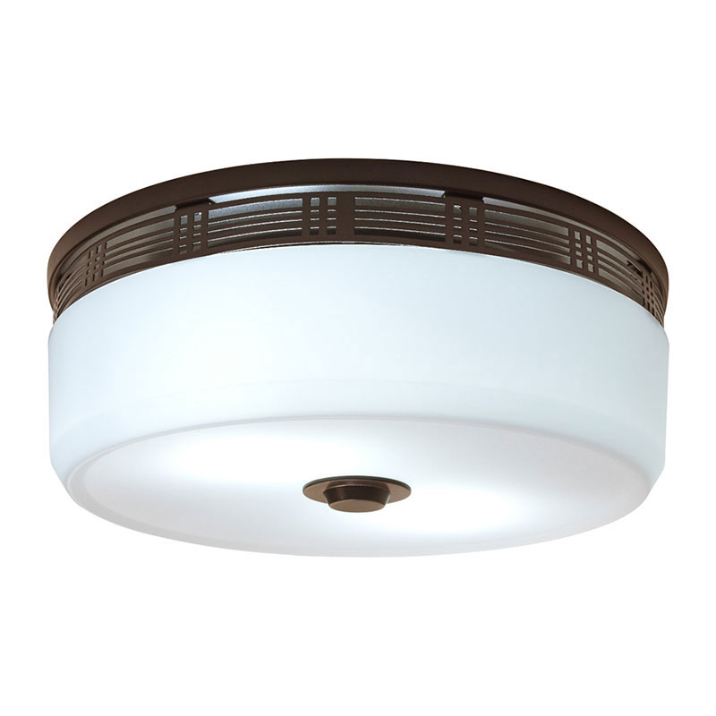 InVent™ Series Single-Speed 80 CFM, 2.0 Sones, ENERGY STAR Qualified, Decorative Fan Light in Polished Steel Finish