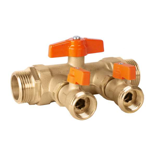 NA256011 Dual Fill and Flush Valve 1" male thread x 3/4" GHT