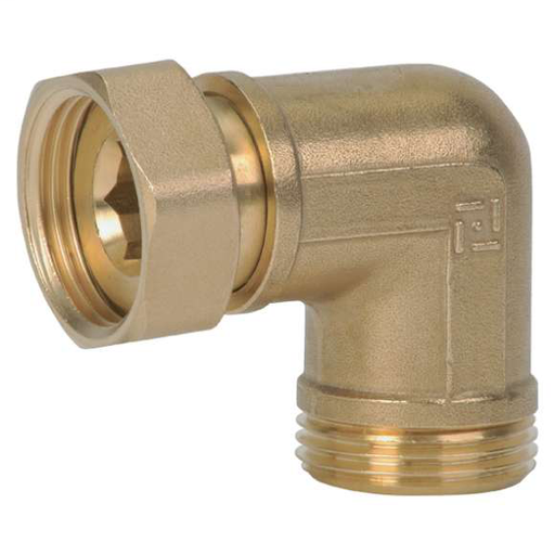 NAL7262 Brass Fittings (elbows) 1-1/4" M thread x 1" M thread