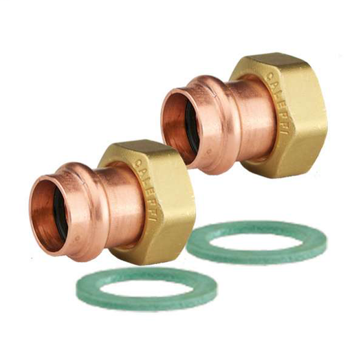 NA12266 Presscon™ Fitting Kit (2 copper press tail pieces) 1" Press w/ 1" Union Nut