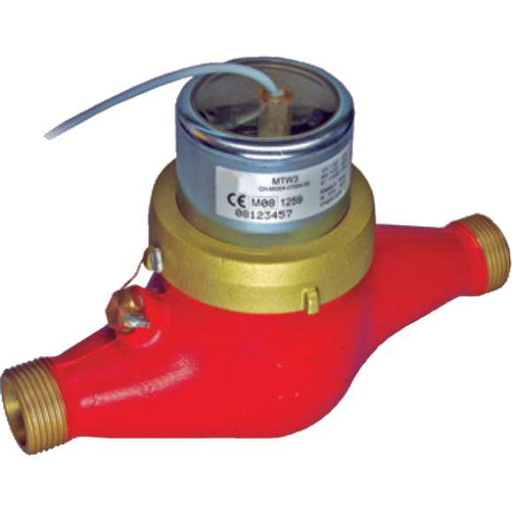 NA79703 V40 Rotary Pulse Flow Meter (multi-jet) 1-1/4" sweat