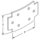 Cope Aluminum Cable Tray, HOR CROSS COVER AL 4"LD 36"W 24", Load Depth - 3 inch