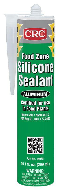 Food Zone Silicone Sealant - Aluminum, 10.1 Fl Oz