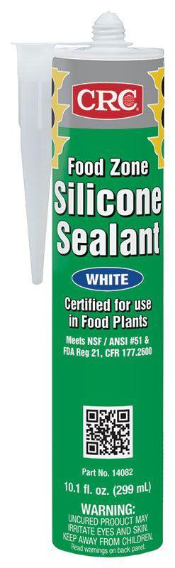 Food Zone Silicone Sealant - White, 10.1 Fl Oz
