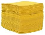 Yellow Hazmat Bonded Pads (Single Wt)