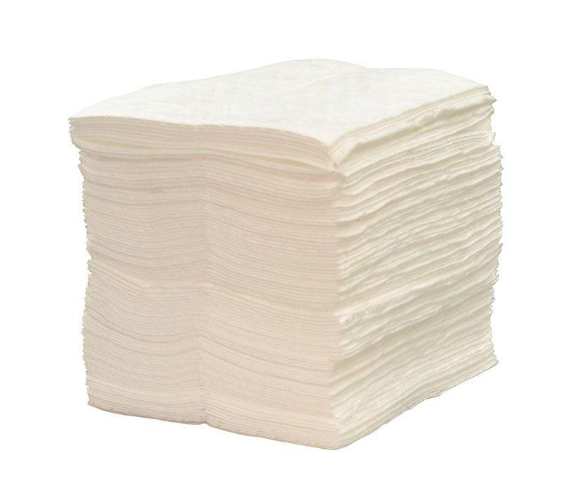 White Oil Only Fine Fiber Meltblown Pads (Single Wt)