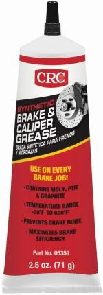 Brake Caliper Synthetic Grease, 2.5 Wt Oz