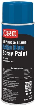 All Purpose Enamel Spray Paint-Astro Blue, 10 Wt Oz