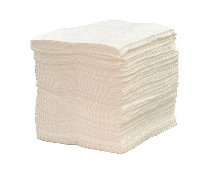 White Oil Only Fine Fiber Meltblown Pads (Medium Wt)