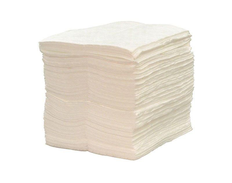 White Oil Only Fine Fiber Meltblown Pads (Heavy Wt)