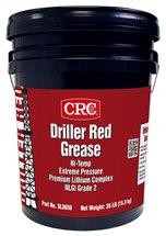 Driller Red Grease Extreme Pressure Lithium Complex Grease, 35 Lbs