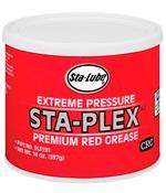Sta-Plex™ Extreme Pressure Premium Red Grease, 14 Wt Oz