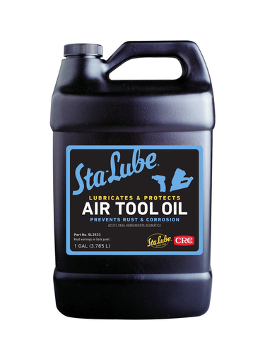 Product image for CRC 1007836 (SL2533) Air Tool Oil, 1 Gal