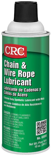 Chain and Wire Rope Lubricant, 10 Wt Oz