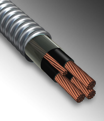 2172-99-00 - MC Intermediate and Feeder Cable with Aluminum Armor, 2/0-3 MC LITE