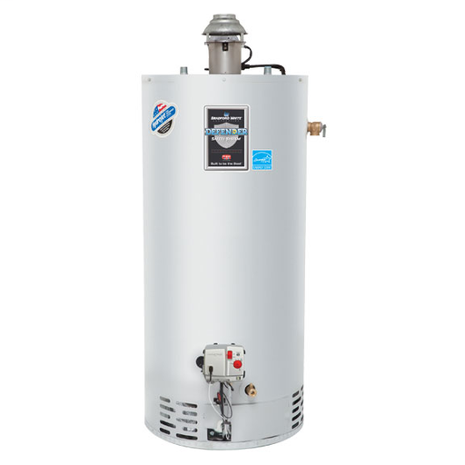 Bradford White 40 Gallon Residential Gas (Natural) Atmospheric Vent Damper Water Heater - RG2D40S6N-475-264