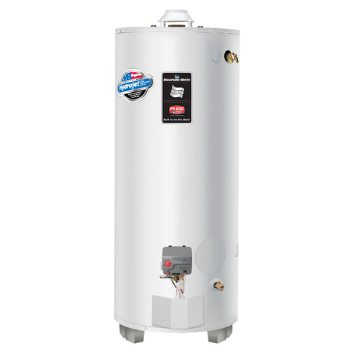 Bradford White 75 Gallon Commercial Gas (Natural) Atmospheric Vent Water Heater - LG275H763N-500-506