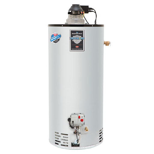 Bradford White 50 Gallon Residential Gas (Natural) Atmospheric Vent Fan Assist Water Heater - RG2F50S6N-475