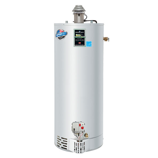 Bradford White 40 Gallon Residential Gas (Natural) Atmospheric Vent Damper Water Heater - URG2D40S6N