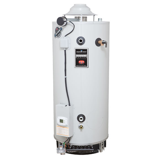 Bradford White 75 Gallon Commercial Gas (Natural) Atmospheric Vent Water Heater - D75T1253N-823