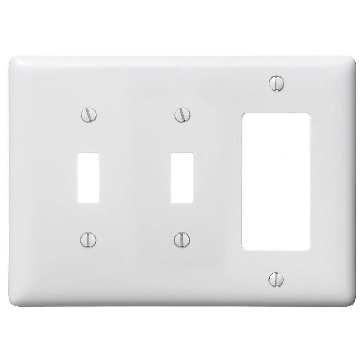 Wallplates, Combination Wallplates, 3-Gang, NPJ226W