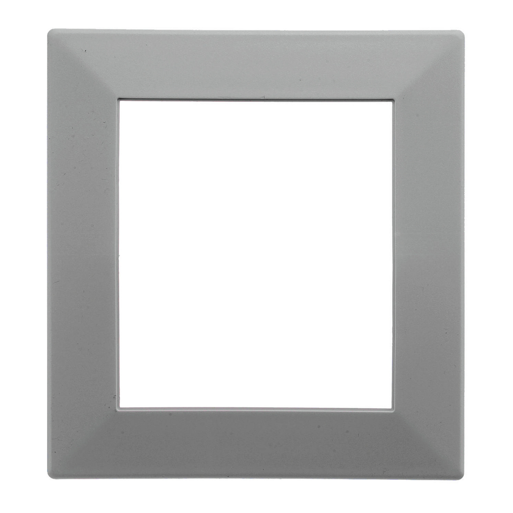 Product image for Hubbell HBLTRIM2WGY WALL BOX TRIM PLATE, 2G, GY