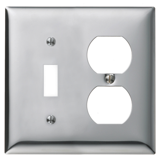 Product image for HPW SCH18 WALLPLATE, 2-G, TOG/DUP,