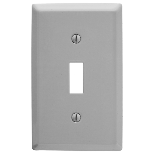 Product image for HPW SP1G GRAY PAINTED STEEL 1 GANG