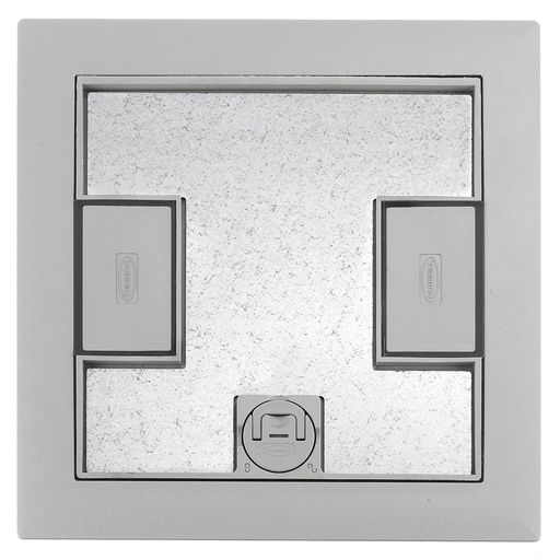 Hubbell Lcfbcgya Gry Floor Box Cover