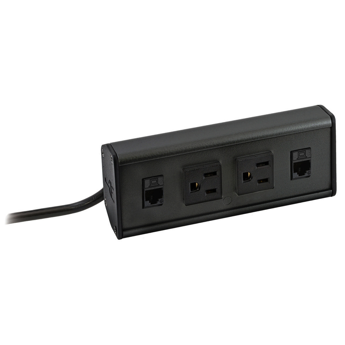 Floor Boxes, Pre-Wired Work Surface Series, WSBE22BK