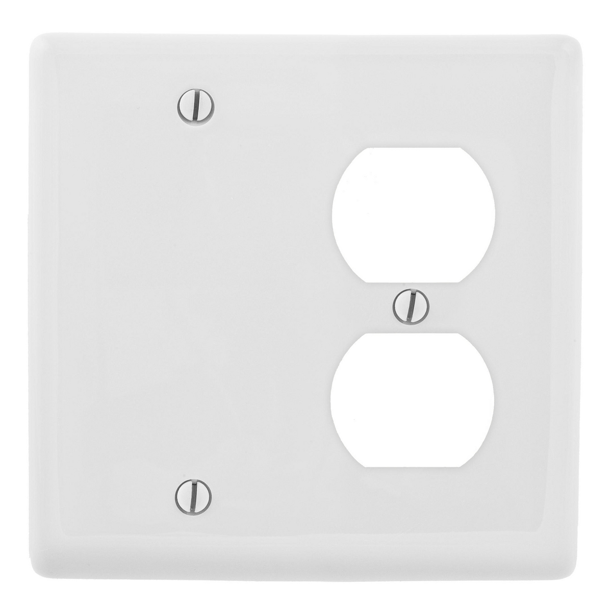 Wallplates, Combination Wallplates, 2-Gang, NPJ138W