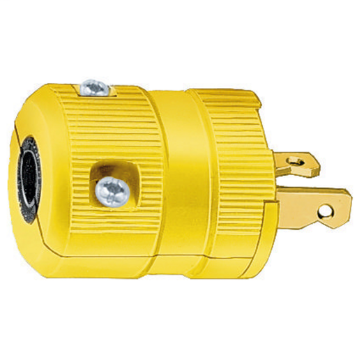 Straight Blade Devices, 20A, 250V, 2 Pole, 2 Wire Non-Grounding, HBL9758VY