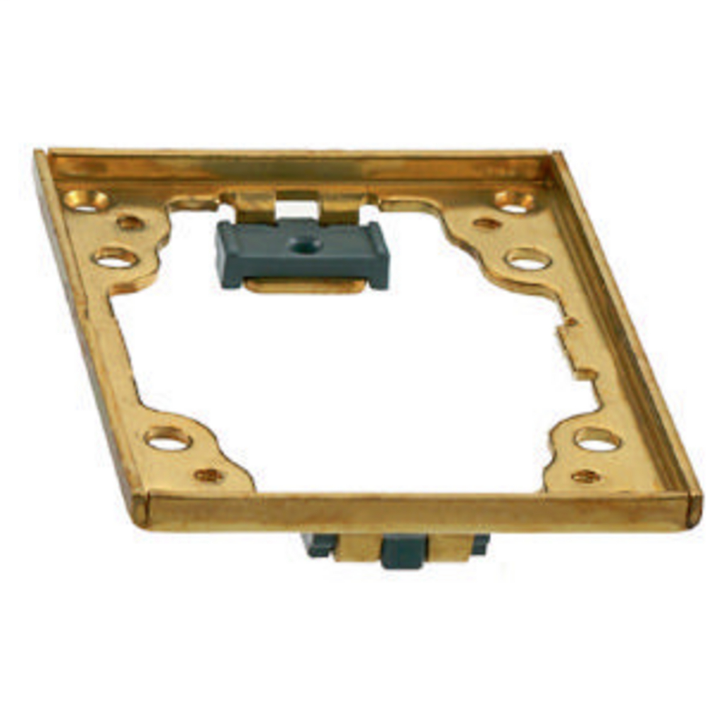 Product image for Hubbell S5017AADAPT FRAME w/O GROUND LUGS, BRS