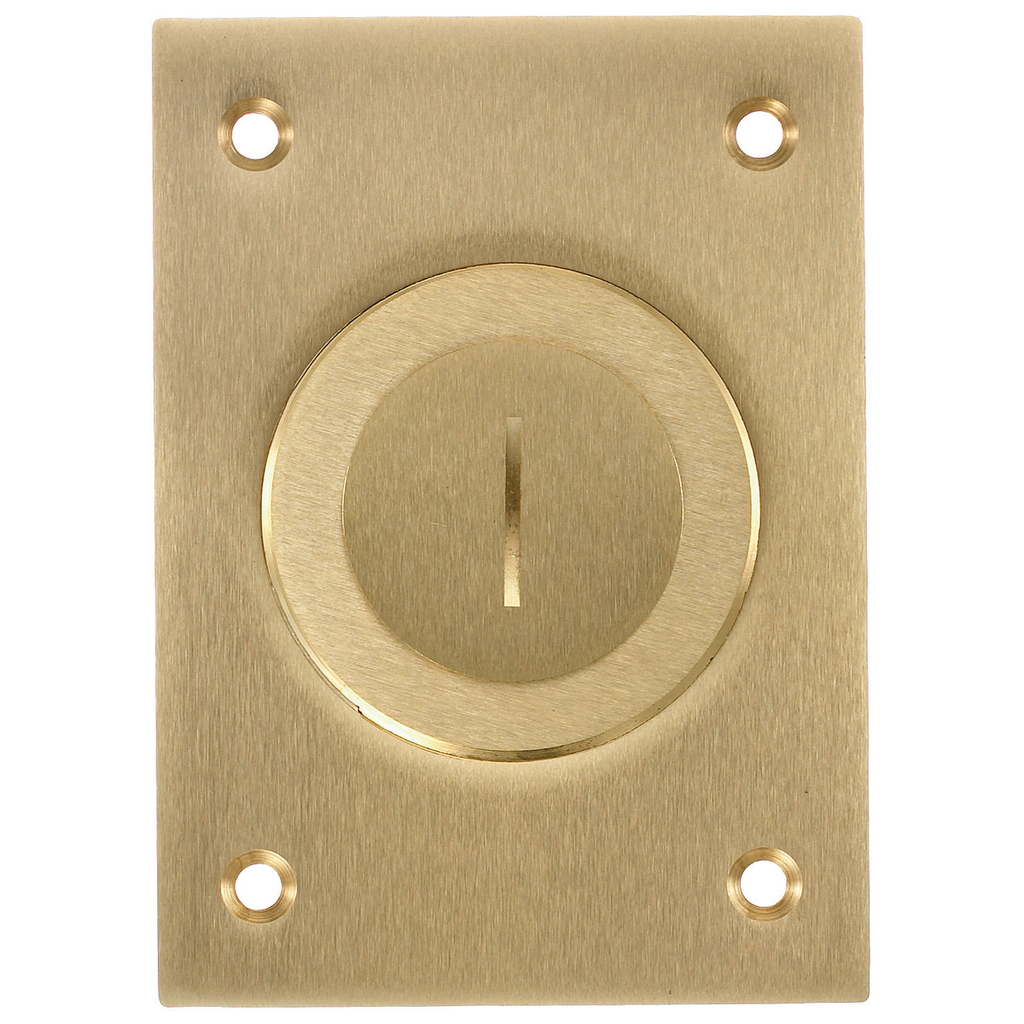Hubbell Wiring Devices S2625 2-1/8 x 1 Inch Brass Rectangular Floor Box Cover Hubbell Wiring Devices S2625 2-1/8 x 1 Inch Brass Rectangular Floor Box Cover