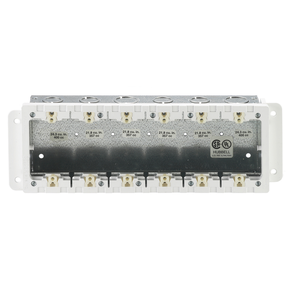 HCI HBLWSCS6A 6-GANG DRY WALL BOX, HCI HBLWSCS6A 6-GANG DRY WALL BOX,