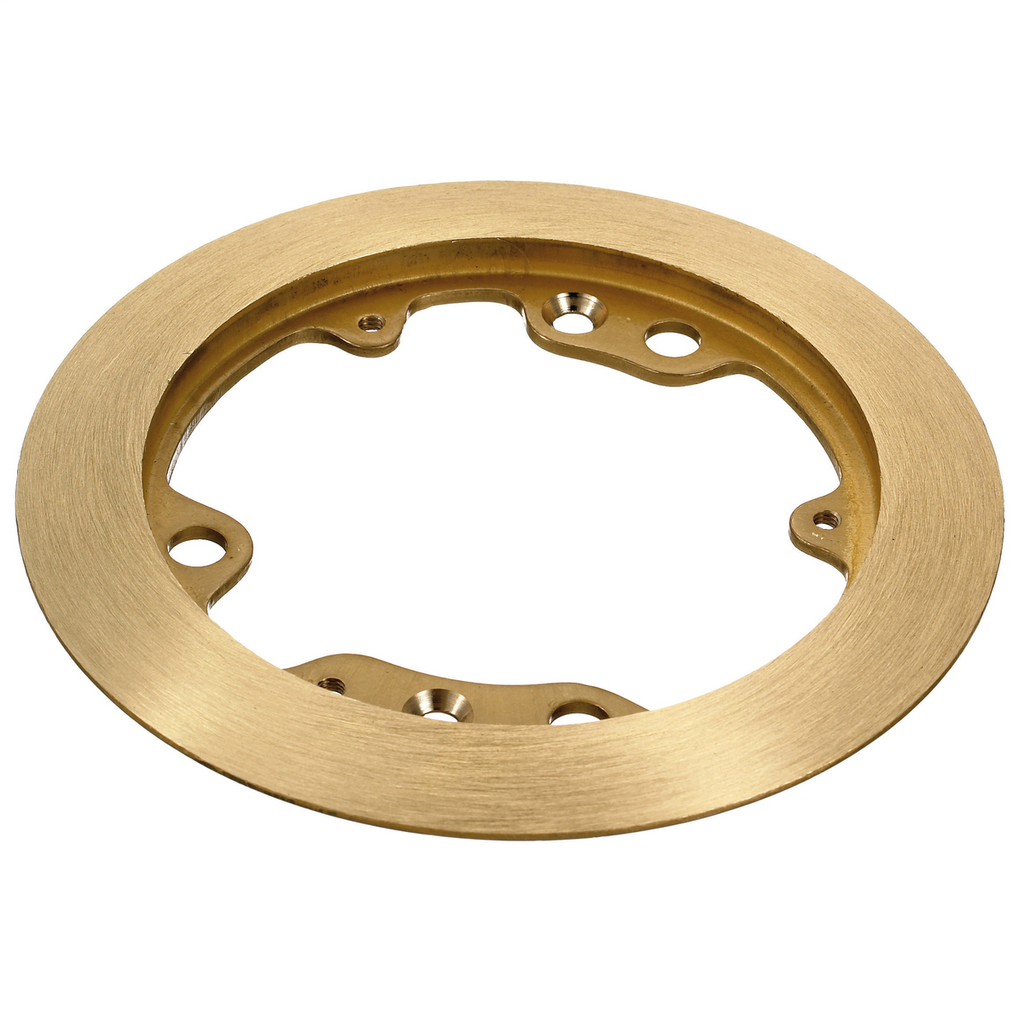 Hubbell Wiring Devices S3182 5.25 Inch Brass Round Floor Box Carpet Flange Hubbell Wiring Devices S3182 5.25 Inch Brass Round Floor Box Carpet Flange