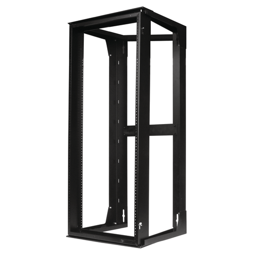 Product image for Hubbell Wiring Devices HPWWMR36 18 x 36 Inch Black Powder Coated Wall Mount Swing Frame