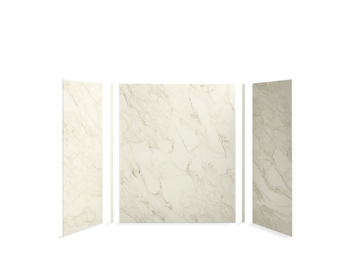 Choreograph® 60" x 32" x 72" shower wall kit, CrossCut Biscuit