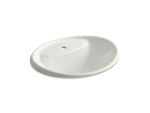 Tides® drop-in sink with single faucet hole, Dune