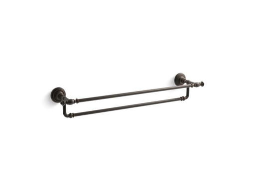 Artifacts® 24" double towel bar, Oil-Rubbed Bronze