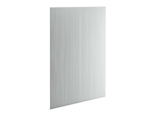 Choreograph® 60" x 96" wall panel, Cord texture, Ice™ Grey