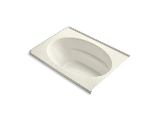 Windward® 60" x 42" alcove bath with integral flange and right-hand drain, Biscuit