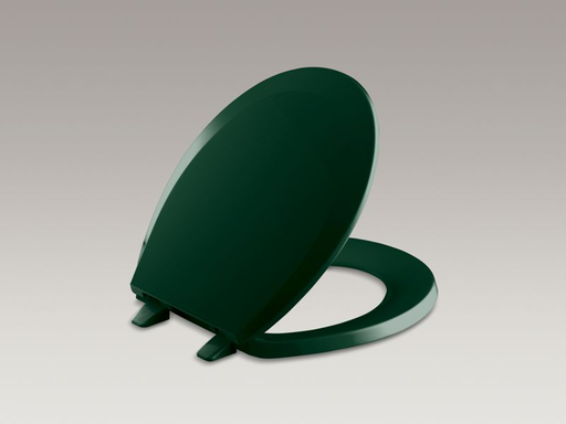 Lustra™ with Quick-Release™ Hinges round-front toilet seat, Timberline