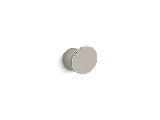 Choreograph® hook, Anodized Brushed Nickel