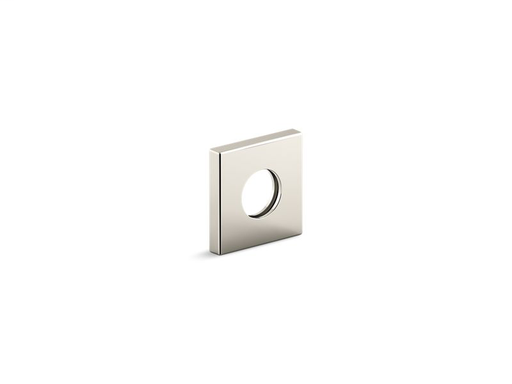 Shower arm trim kit, square, Vibrant Polished Nickel