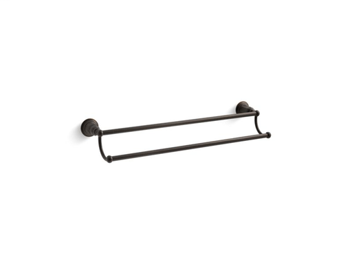 Kelston® 24" double towel bar, Oil-Rubbed Bronze