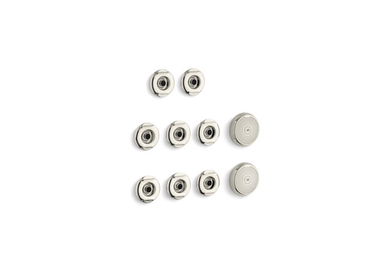 Riverbath® whirlpool trim kit, Vibrant Polished Nickel